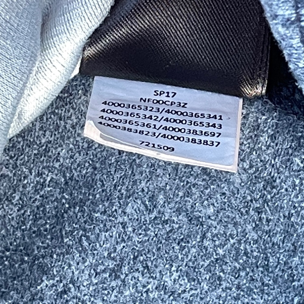 The North Face Full Zip Cinder Tenacious Jacket Mens M Blue Hiking Performance - Picture 5 of 9